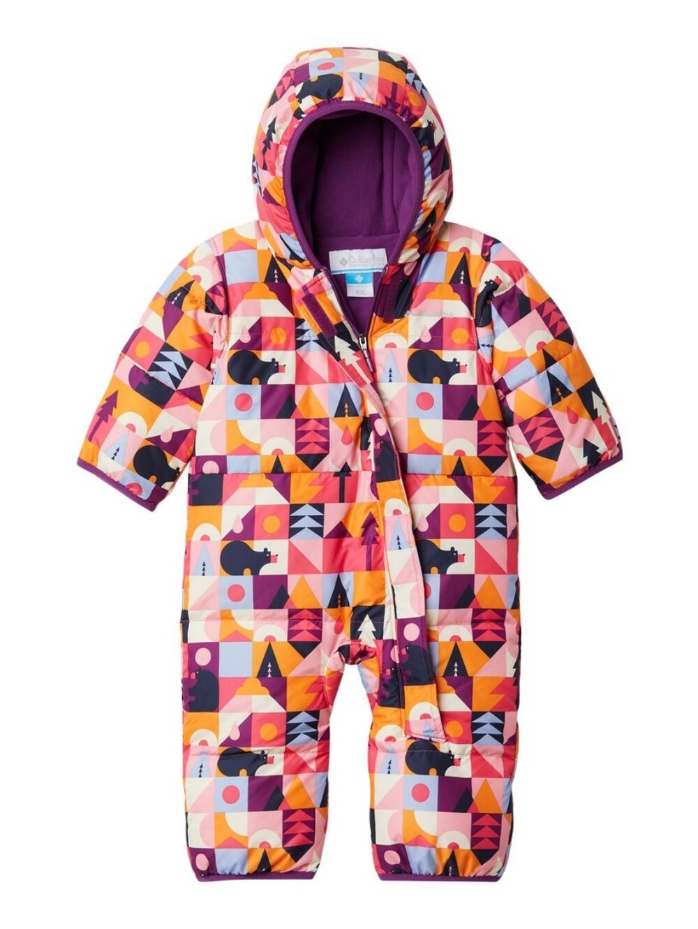 Columbia Infant Girls' Down Filles One Piece Snow Suit